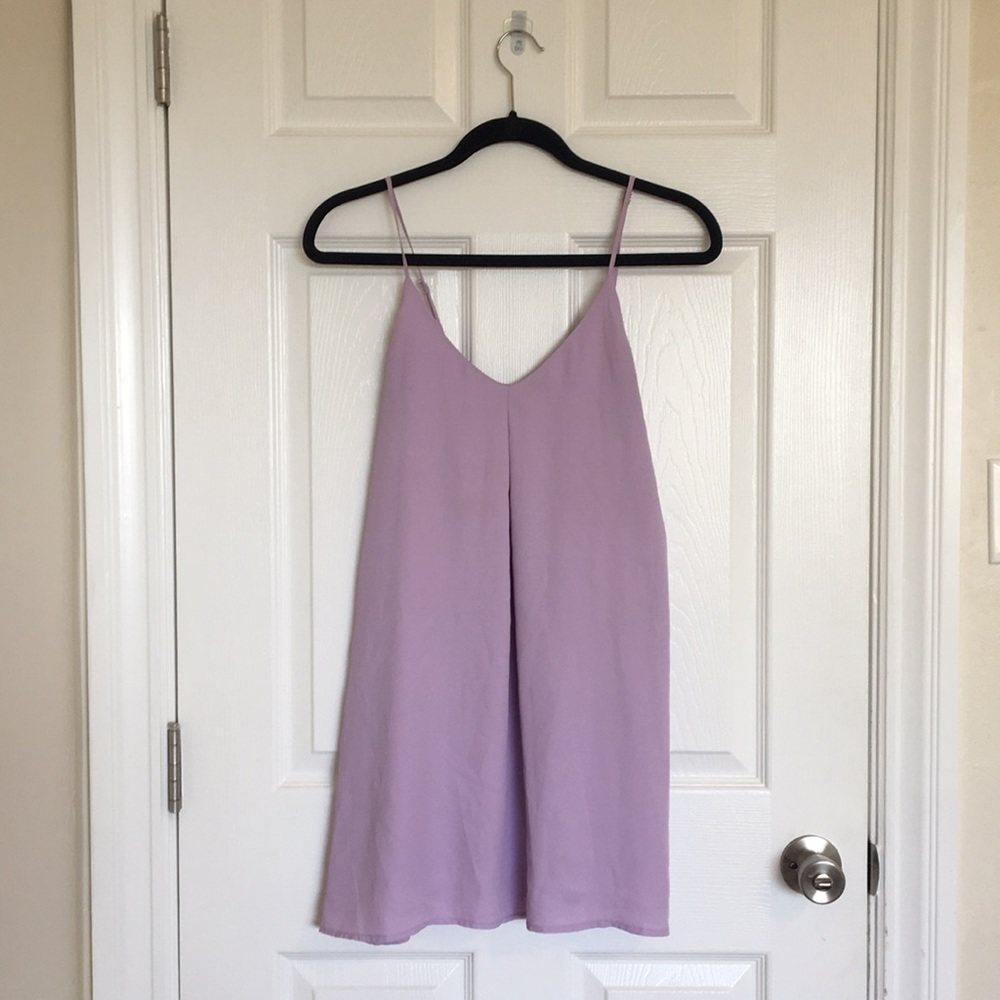 Tobi lavender slip/shift dress